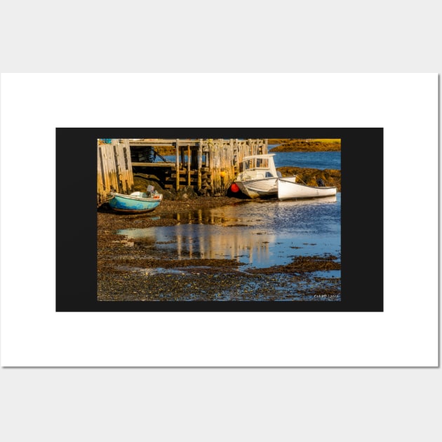 Blue Rocks, Nova Scotia Wall Art by kenmo